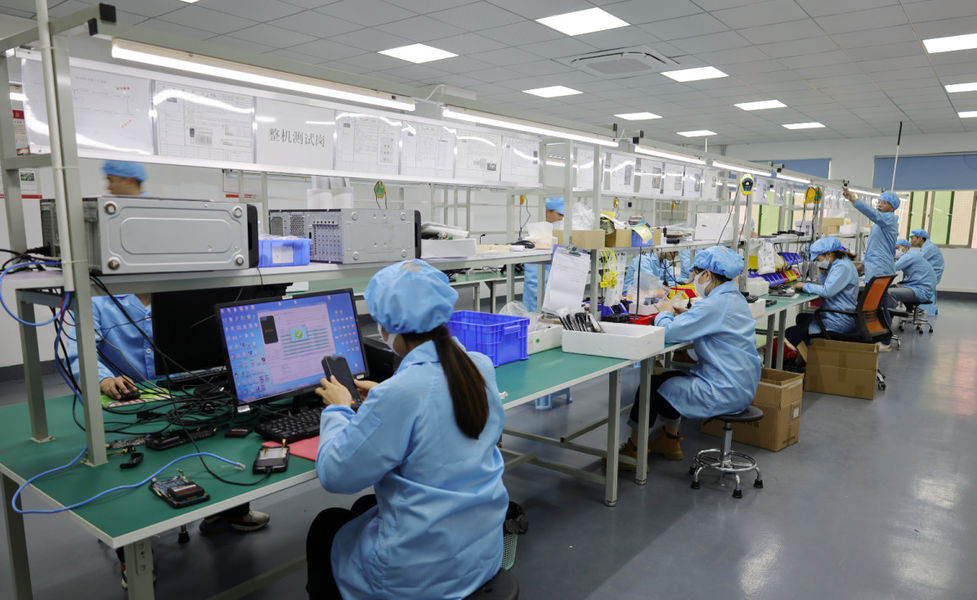 Guangzhou Phoebe Technology Co.,Ltd linha de produção do fabricante